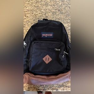 Black jansport backpack
